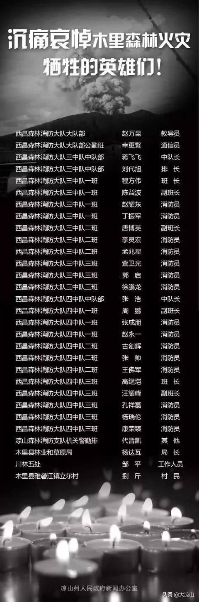 祖国不会忘记——谨以此片致敬凉山木里森林火灾中壮烈牺牲的英烈