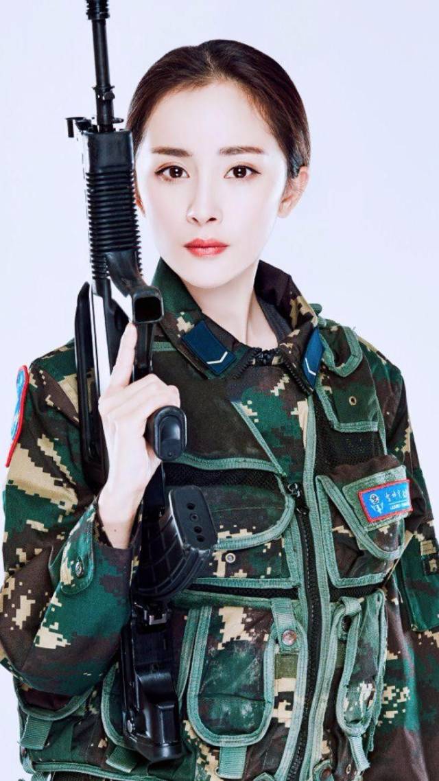 中国女军装照图片图片