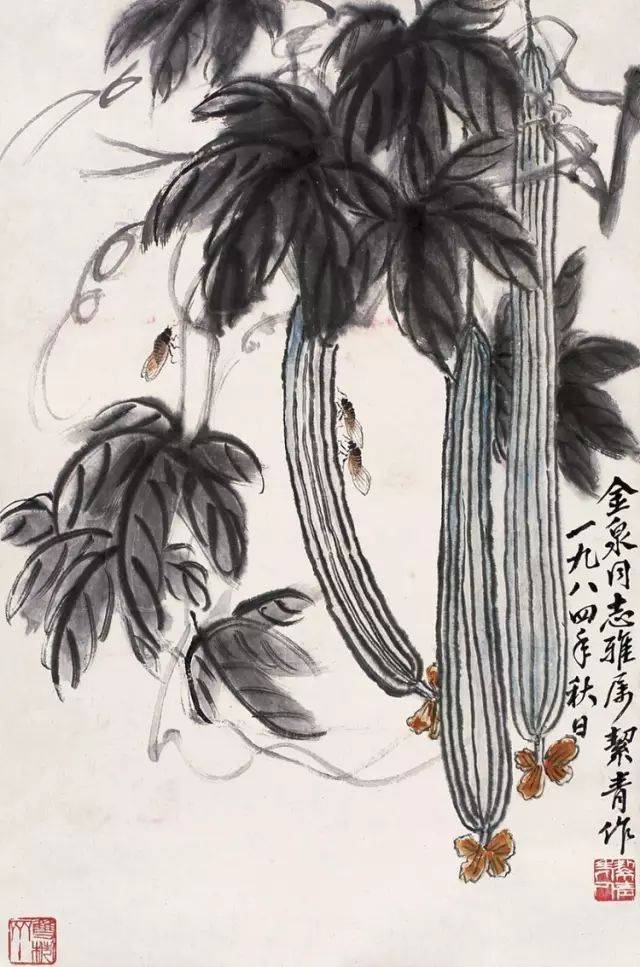 老舍夫人胡絜青书画作品欣赏