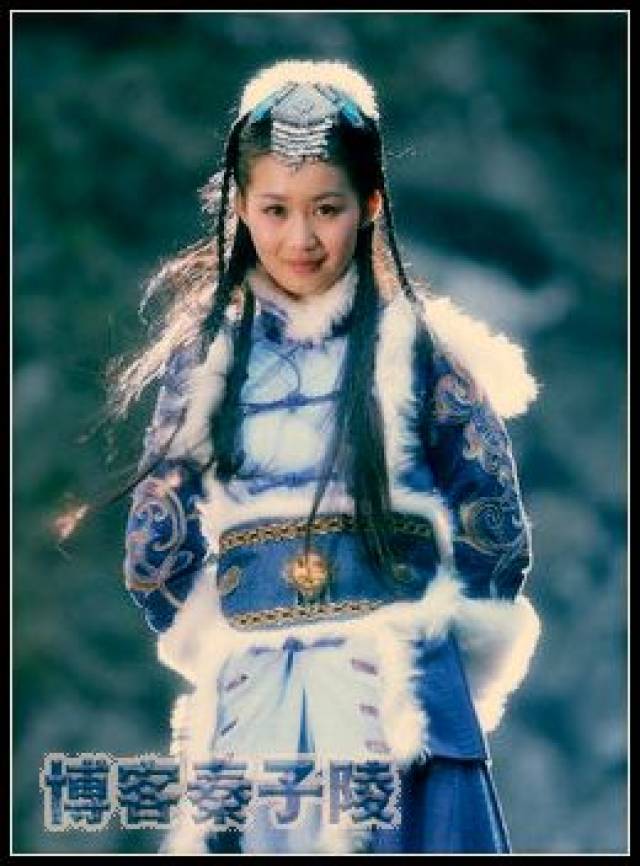 孙锂华版完颜萍 子陵:隐藏在配角里的小美女哦 张大胡子:这样的美女俺