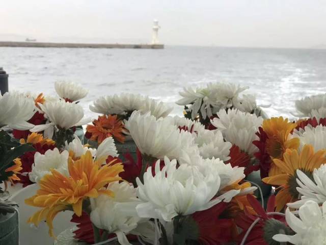百余位逝者魂归大海 哈尔滨市在大连举行第26次海葬活动