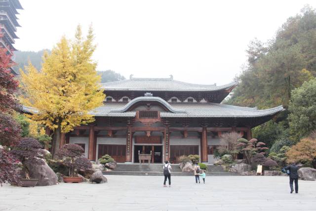 衢州5a景区内仿唐建筑,拱起像极日本寺庙,游客非说这是仿日建筑_手机