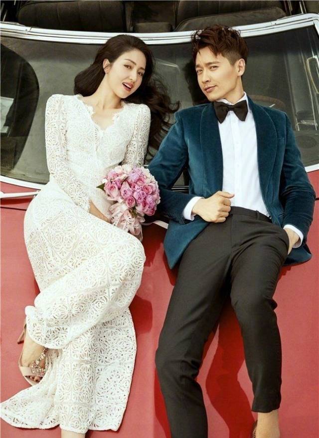 高云翔董璇甜蜜婚纱照被热传,欢欢真美,网友:有妻若此夫复何求