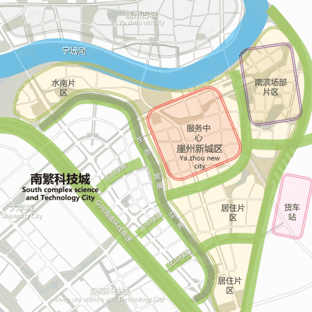 崖州新区腾飞在即~法国建筑设计事务所规划设计方案曝光