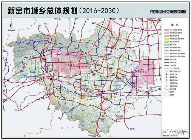 四镇:规划以白寨,刘寨,超化,大隗等四个中心镇为主,与中心城区和新密