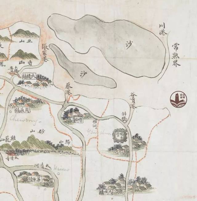 一张清末洋人画的江阴地图带你认识那时的江阴