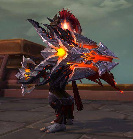 板甲幻化:沸腾的灼热熔岩 赞达拉巨魔超酷防御战士_手机搜狐网