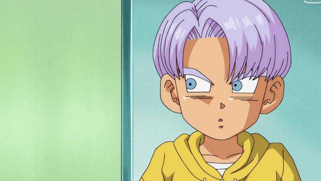 作为贝吉塔的儿子,特兰克斯虽然是个顽劣的大少爷,但还是要在父亲的