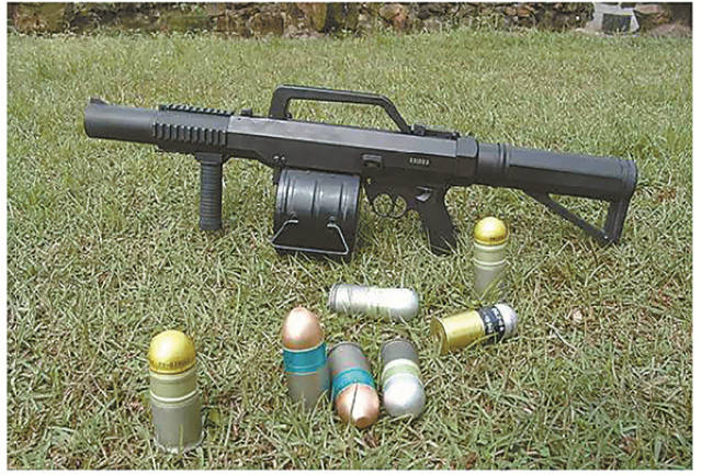 榴弹发射器 看我"七十二变"