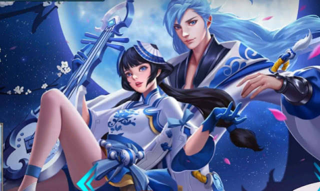 李白王昭君情侣皮肤曝光,超美中国风完胜娶亲系列,网友:必氪之