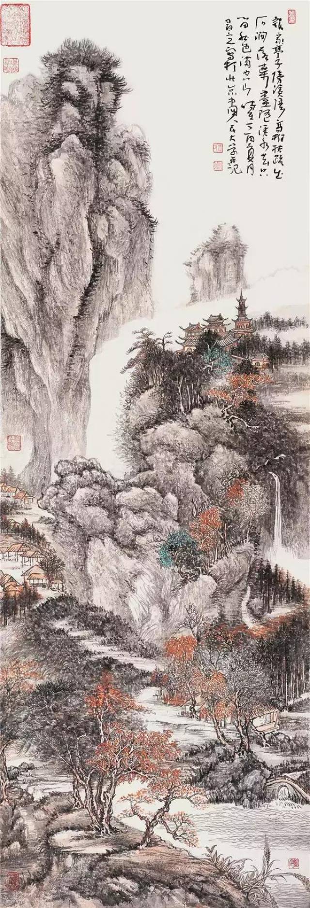 胸中藏丘壑 笔底韵云烟——品读王昌立的中国山水画