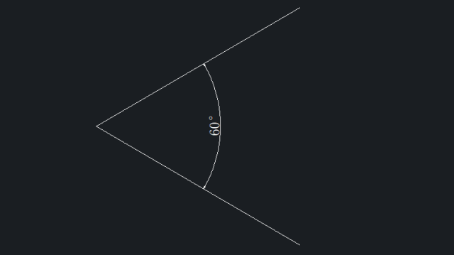 cad机械版功能教程如何快速绘制角平分线
