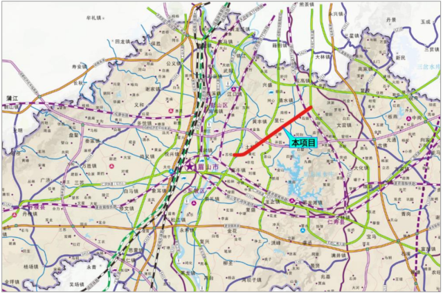 建设中的天府大道眉山段道路工程详细路线走向仁寿县东坡区岷东新区
