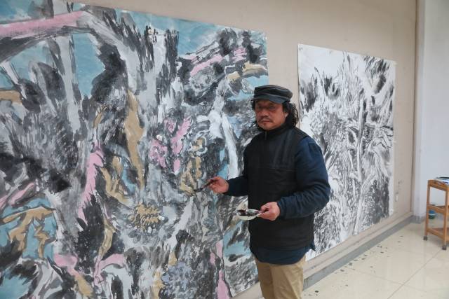 著名画家卢野国画作品欣赏