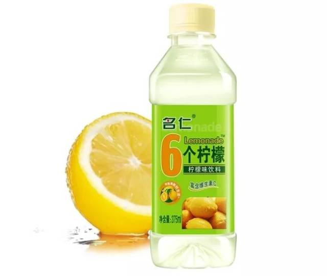 名仁6個檸檬 蘇打水375ml 1瓶 1瓶 2.99元