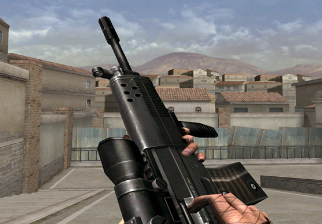 大家似乎从来没有忘记过aug步枪的存在,不过对sg552这款步枪而言,几乎