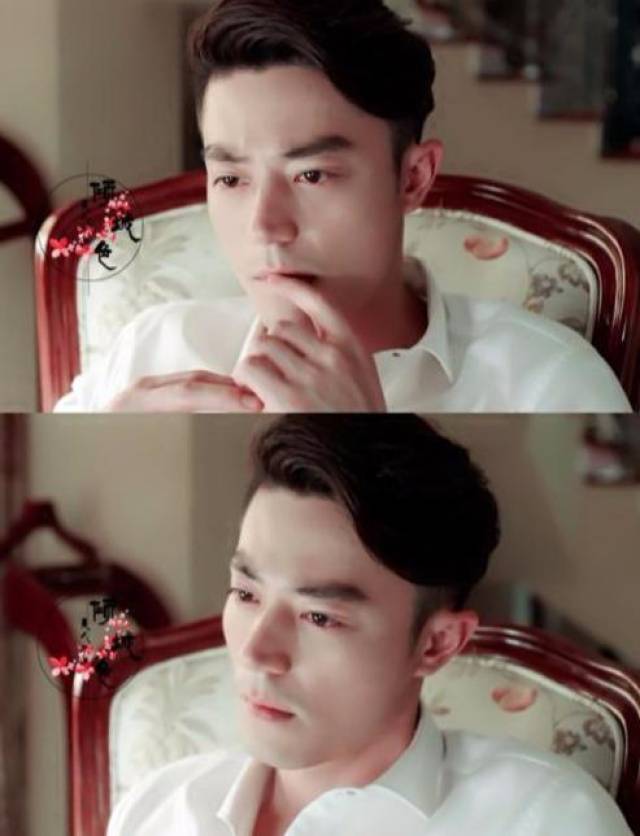 "老干部"霍建华真成了老干部,金丝框眼镜素色t恤中年男士穿搭