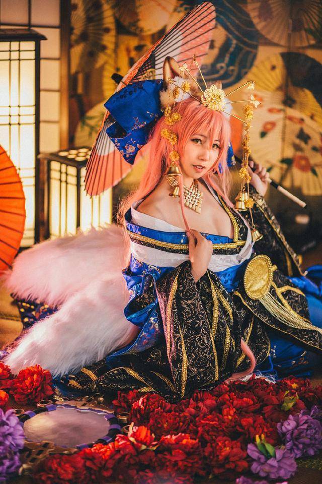 高质量cos:玉藻前.你要成为我的主人!我需要你守护我!