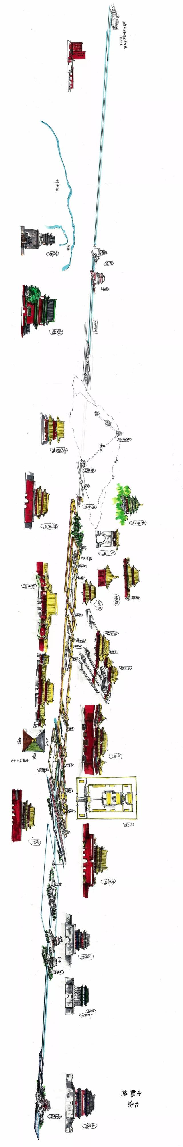 北京规划建设065 悠悠中轴线,深深古都情:北京朝阳外国语学校"中