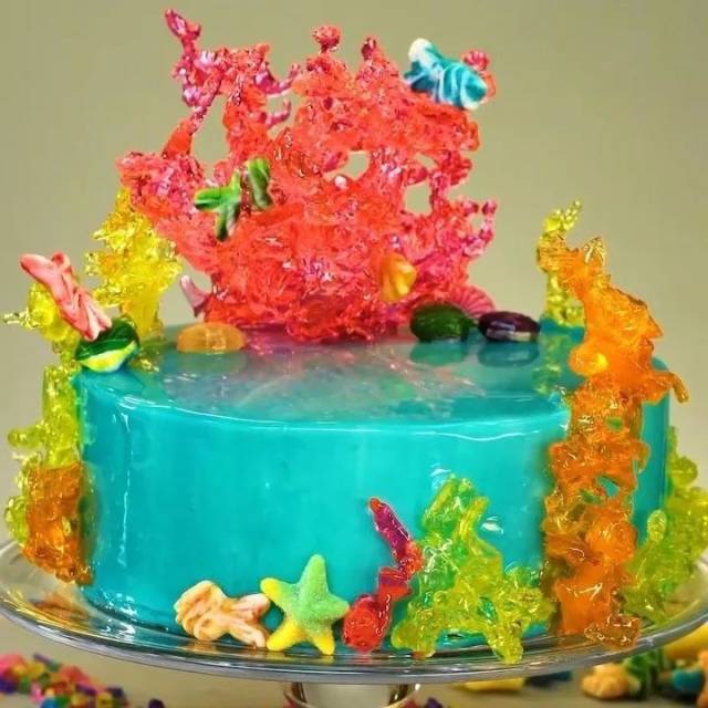 【五一活动课】探索神秘海洋,创作炫酷珊瑚灯 制作精美"糖艺"珊瑚!