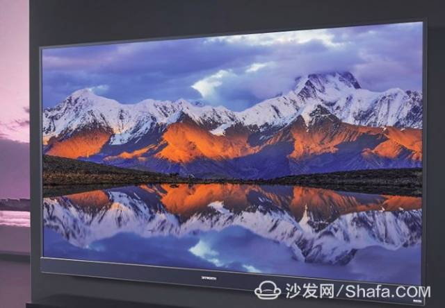 在音质上,创维75a8电视采用前置geek bar,足够大的腔体,支撑共12个