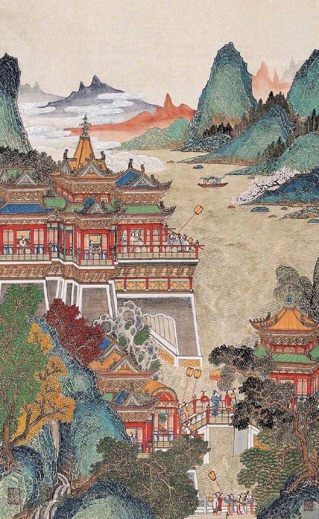 山水,工笔,写意兼擅;水墨,青绿并能,其界画功力为现代仅见;而且兼工