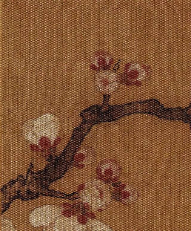 马远罕见花卉画倚云仙杏图