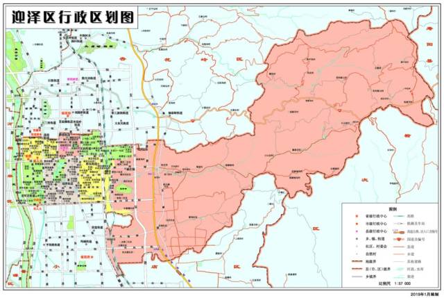 太原市迎泽区行政地图图片