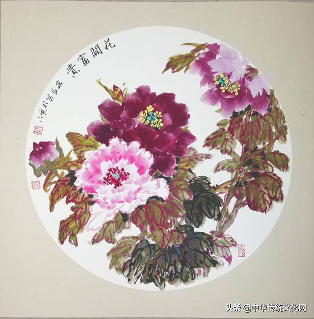 当代花鸟画家晋葆良作品欣赏