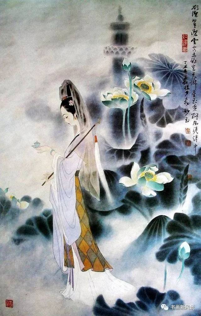 红学专家画的红楼美人,美呆啦!