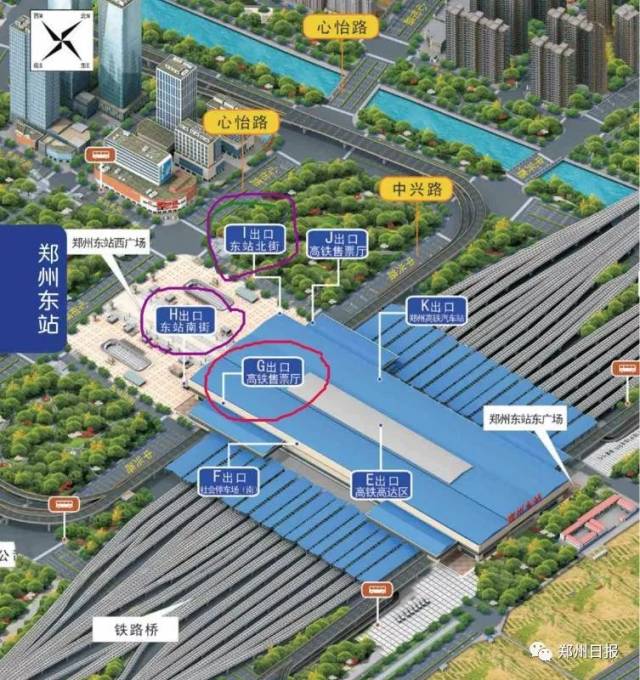 提醒地铁1号线郑州东站g出入口明日至29日临时关闭