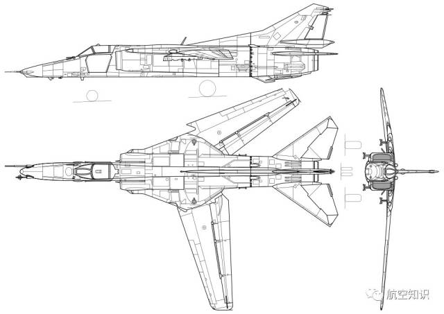米格-35三视图图片