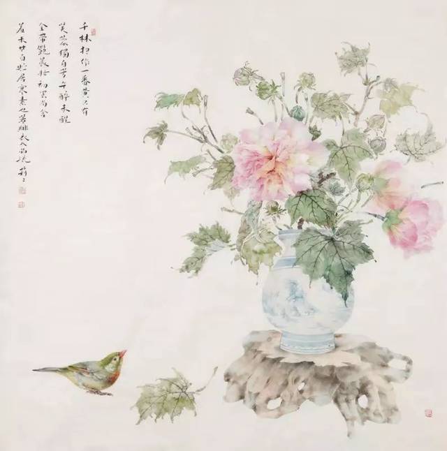 张莉莉没骨画作品欣赏图片