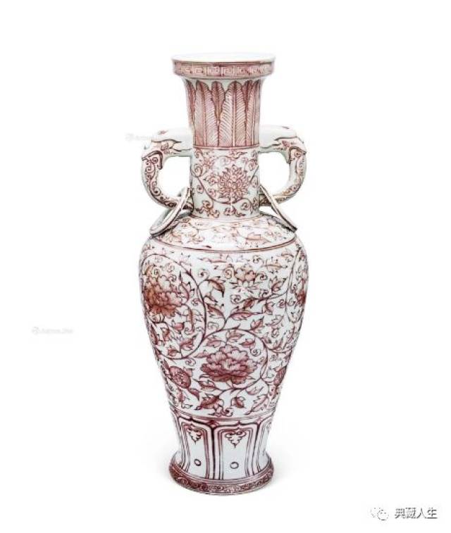 明代洪武釉里红瓷器2019年拍卖行情_搜狐网