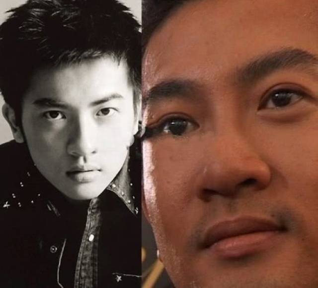 有网友整理出来许多苏有朋"整容"前后的对比照,发现他的眼睛对比以前