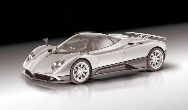 超跑帕加尼zonda f与神共舞级的再锻造