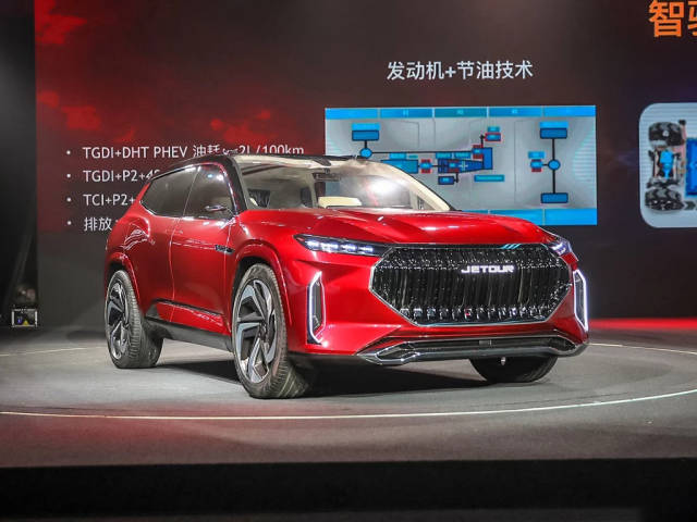 奇瑞这次太高调了,jetour x亮相上海车展,这才是最强"中国造"
