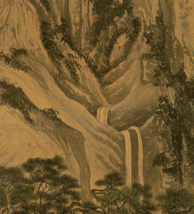 明,唐寅《山路松声图》(台北故宫博物院藏)