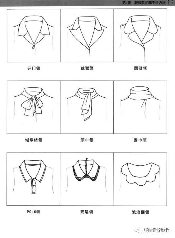门襟款式图图片大全,手绘,创意_大山谷图库