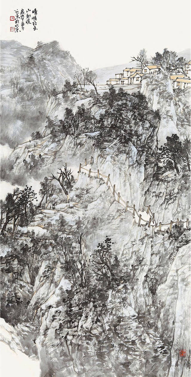 在传统基础上的创造——张延东山水画的艺术追求