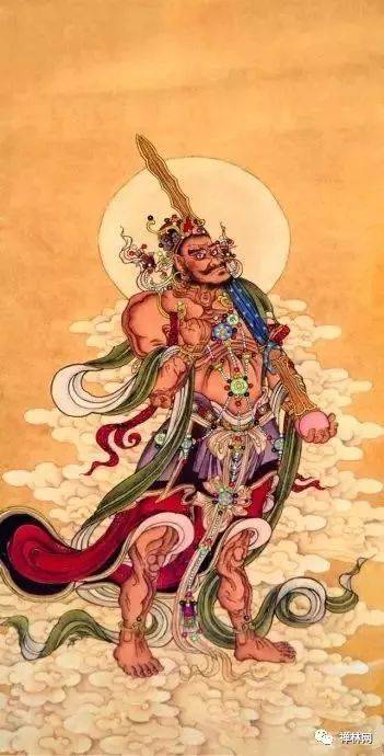 除恶降魔神力广大的金刚手菩萨