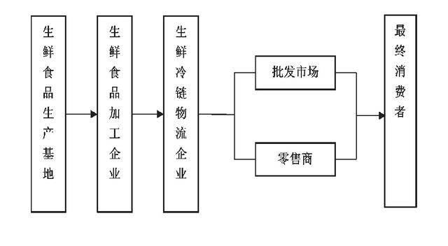 冷链运输流程图图片