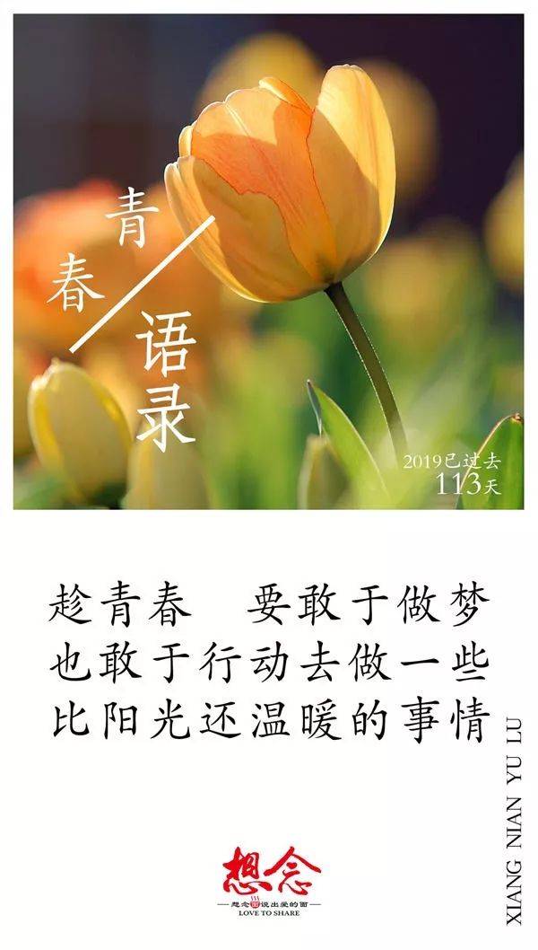 五四青年节|致青春,不负己