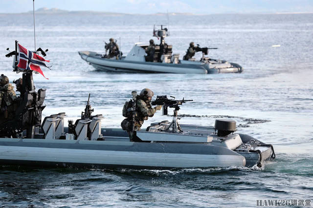 原创挪威海军特种部队实弹演习照片 近岸防御主力 遏制俄罗斯