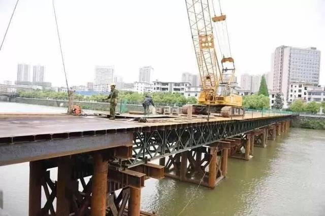 工字钢钢便桥,钢便桥施工工艺_大山谷图库
