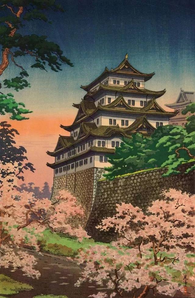 淡淡的烟火气息｜日本版画大师土屋光逸作品欣赏_昭和