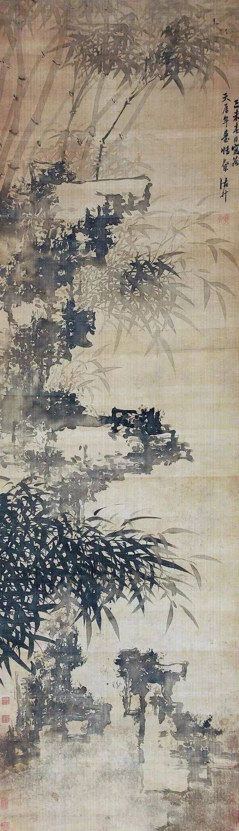 古代墨竹作品欣赏_搜狐网