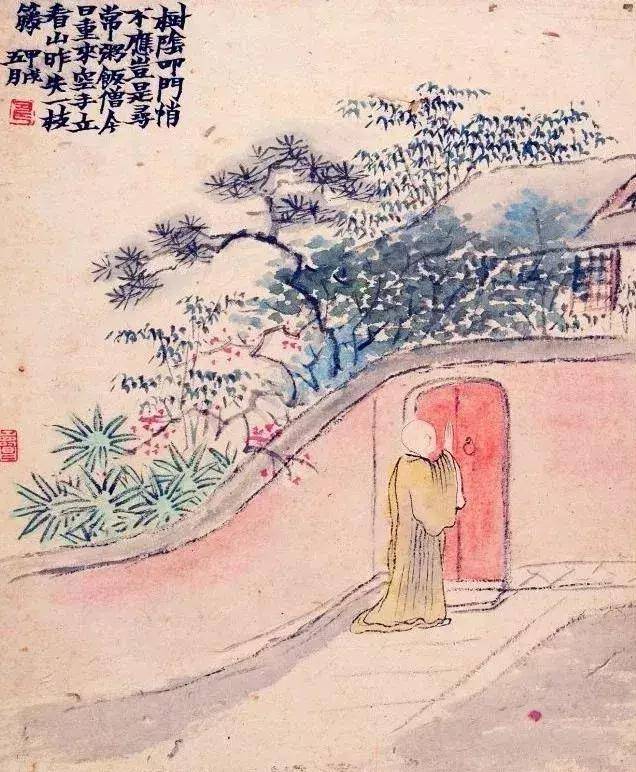书画名家：金农的水墨小品_搜狐网