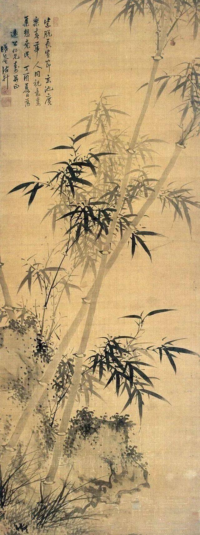 古代墨竹作品欣赏_搜狐网