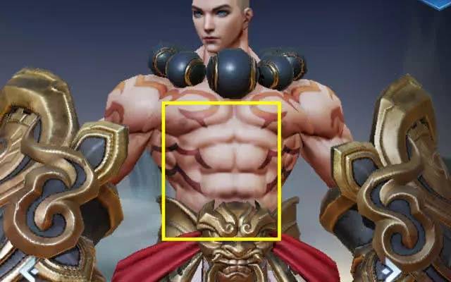 王者荣耀腹肌比拼:达摩的完美,宫本的帅气,看到图6笑喷饭了_手机搜狐